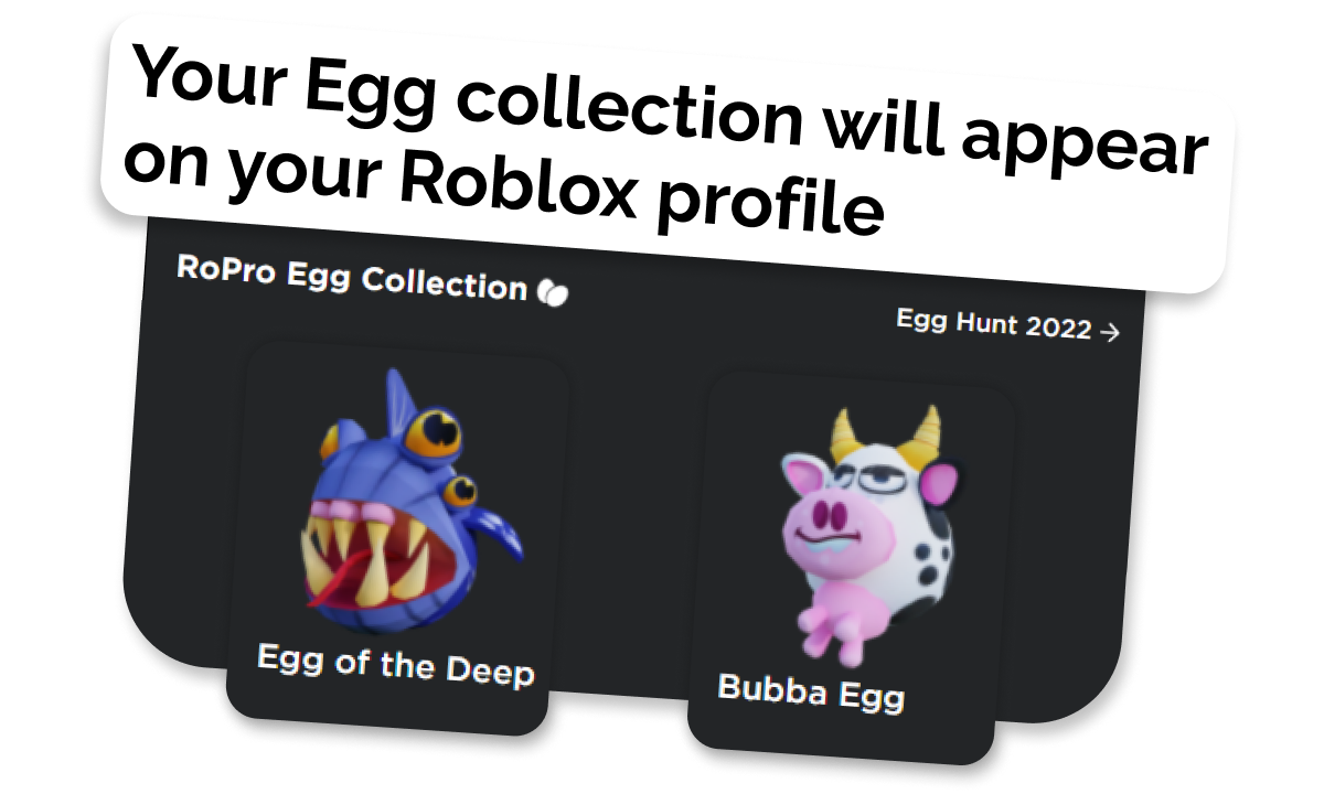 Roblox Leakers  News & Leaks on X: ROBLOX NEWS Roblox Chrome Extension  'RoPro' have collabed with 'Egg Hunt 2022: Lost in Time' with a new Egg  Collection update! Collect Eggs in